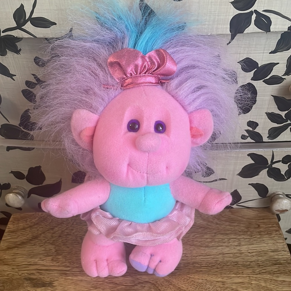 💜VTG 1989 Playskool Hobnobbins Troll plush